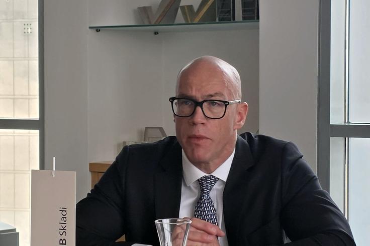 Predsednik uprave NLB Skladov Luka Podlogar | Foto: Srdjan Cvjetović