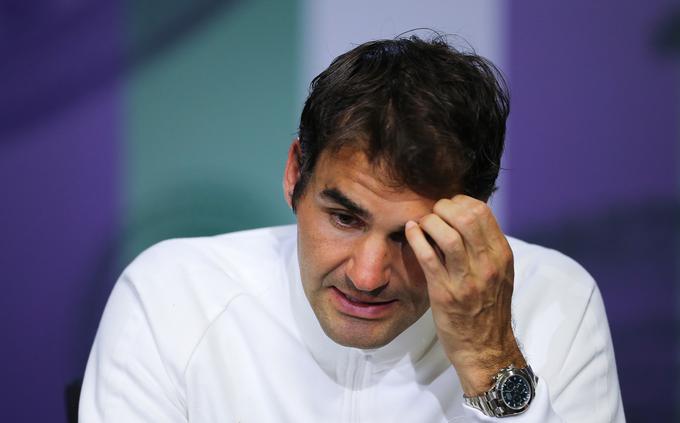 Roger Federer že dolgo ni bil tako nizko uvrščen. | Foto: Guliverimage/Getty Images