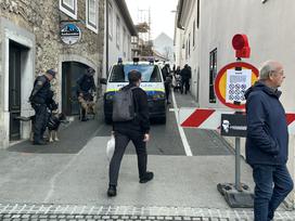 policija, Novo mesto, shod 28102025