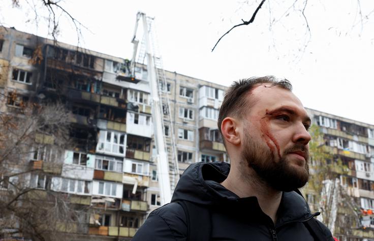 Kijev, napad | Foto: Reuters