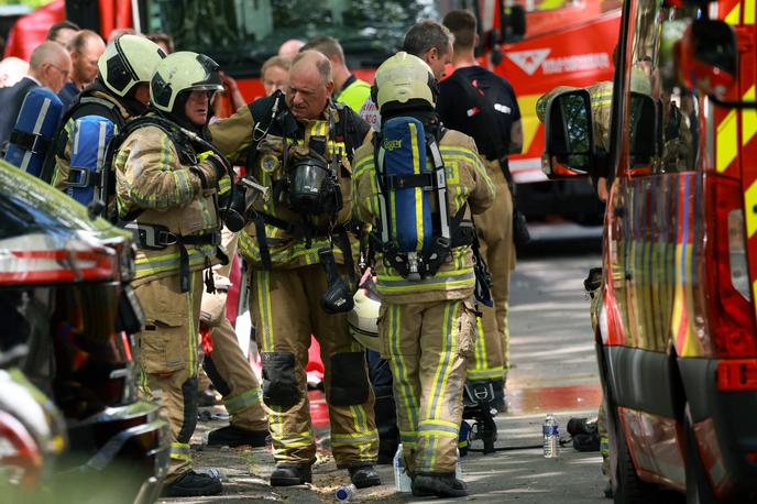 Belgija požar v stanovanjskem bloku | Vzrok požara še ni znan. | Foto Reuters