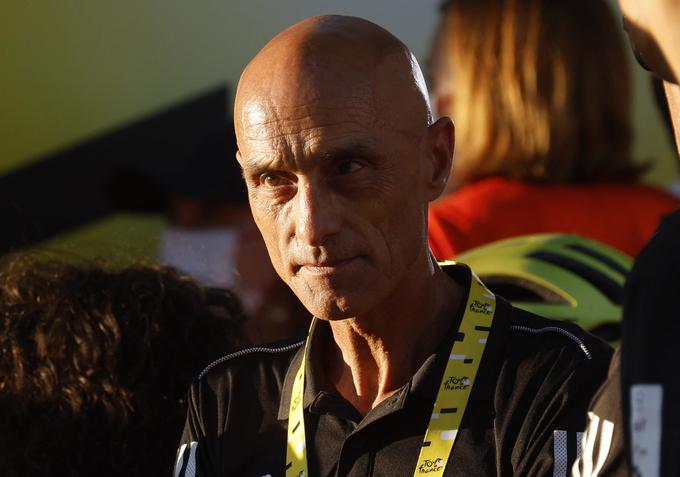 Mauro Gianetti, direktor kolesarske ekipe UAE Emirates, pravi, da niso imeli druge izbire, kot da vodenje ekipe UAE na letošnjem Touru razdelijo med Pogačarja in Adama Yatesa.  | Foto: Reuters
