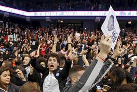 Trumpovo zborovanje v Chicagu preprečili protestniki (video)