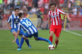 Nejc Pečnik po slavju nezadovoljen Crveni zvezdi pripomnil: Tako ne gre več