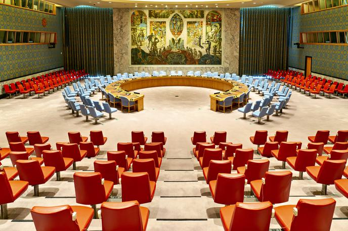 Varnostni svet Združenih narodov | Slovenija je v prvem krogu glasovanja za nestalni sedež v Varnostnem svetu Združenih narodov za leti 2024 in 2025 dobila 153 glasov. | Foto Guliverimage