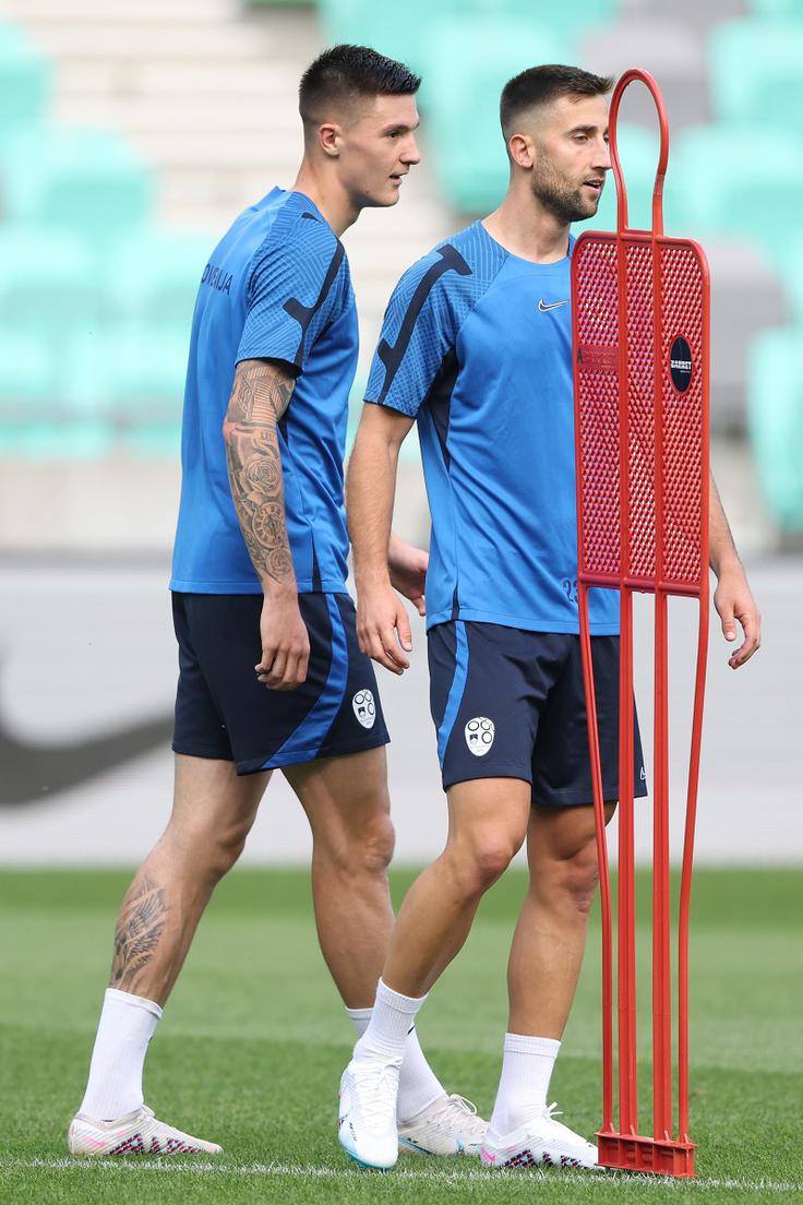 Andraž Šporar se je večkrat v živo prepričal o izjemnih fizičnih predizpozicijah Benjamina Šeška. | Foto: Aleš Fevžer
