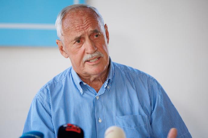 Mihael Jarc | Jarc je dejal še, da "bo treba Ljubljani vrniti dušo, srce in nasmeh". | Foto Tina Eržen/STA