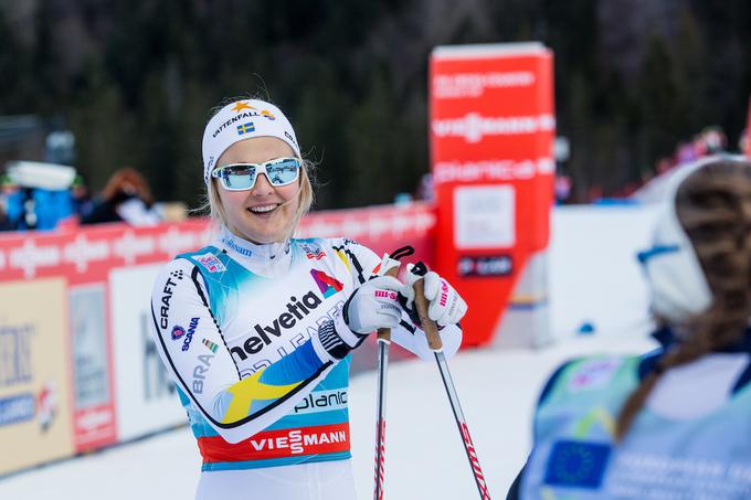Stina Nilsson je prva zmagovalka v sezoni 2017/18. | Foto: Grega Valančič/Sportida