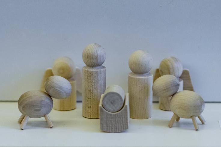 Češke moderne jaslice iz Prage. | Foto: Ana Kovač