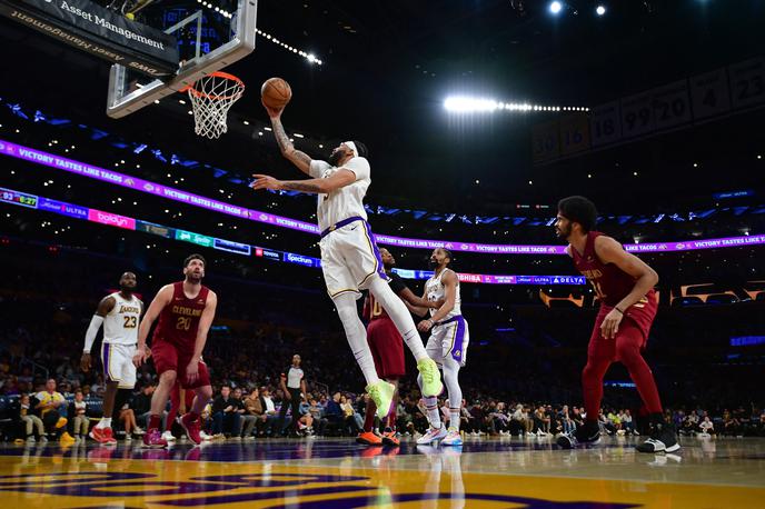 Los Angeles Lakers Cleveland Cavaliers  Anthony Davis |  Anthony Davis in soigralci so v pravem trenutku prišli v pravo formo. Premagali so Cleveland Cavaliers. | Foto Reuters