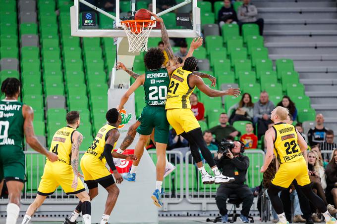 Cedevita Olimpija - Aris | Foto: Aleš Fevžer