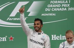 Hamilton peto zmago v Montrealu posvetil pokojnemu Mohamedu Aliju