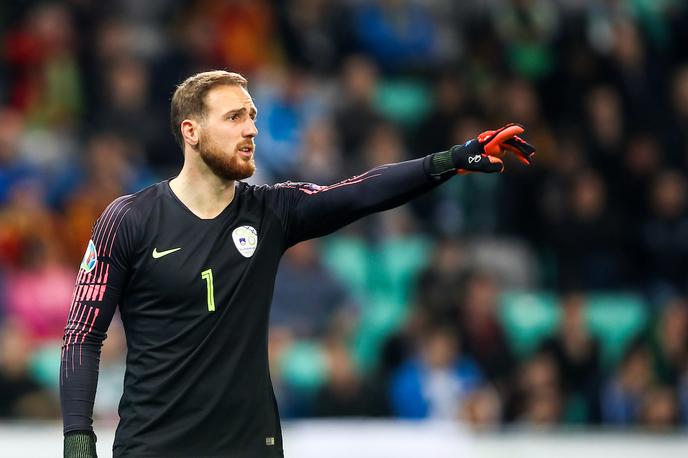 Slovenija Severna Makedonija Jan Oblak | Tudi vrnitev Jana Oblaka ni pripomogla k temu, da bi Slovenija prekinila niz zaporednih remijev z 1:1.  | Foto Matic Klanšek Velej/Sportida