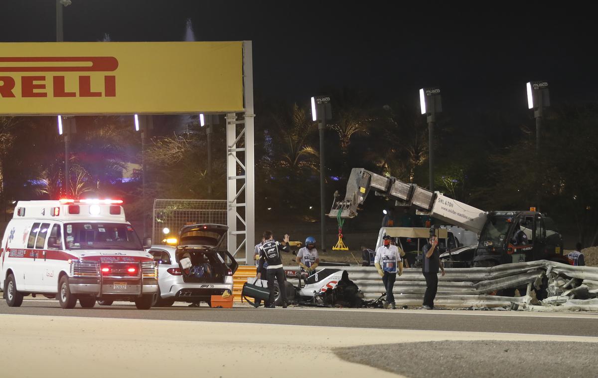 Romain Grosjean nesreča | Vodstvo F1 je po nesreči Romaina Grosjeana zaostrilo varnost. | Foto Reuters