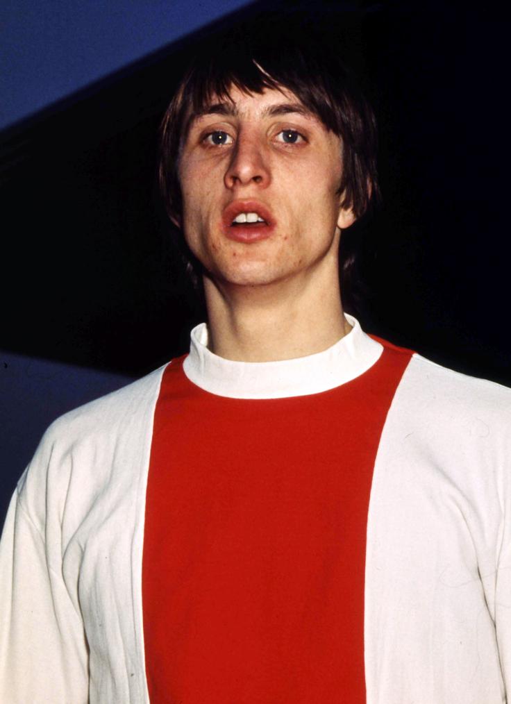 Johan Cruyff Johan Cruyff (1947–2016), največji med številnimi velikani Ajaxa iz Amsterdama. | Foto: Reuters