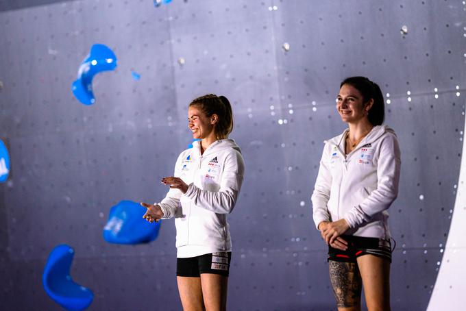 V finalu je nastopila tudi Vita Lukan, ki je osvojila 6. mesto. | Foto: Lena Drapella/IFSC