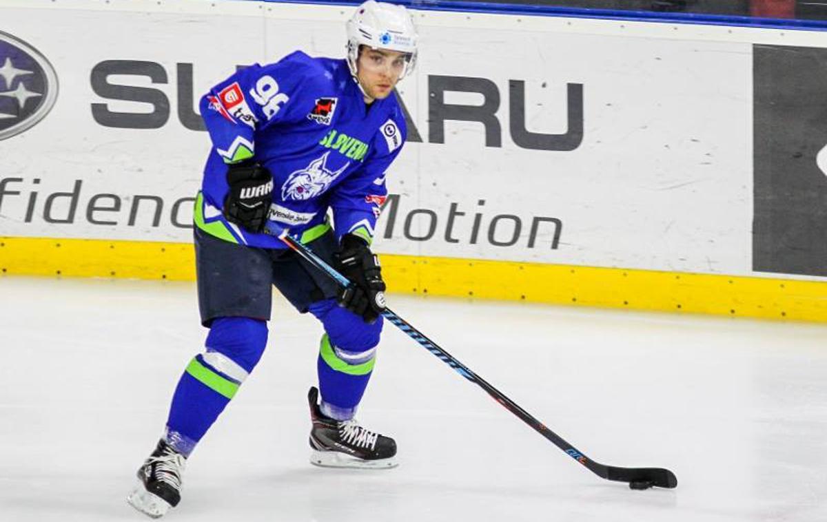 slovenska hokejska reprezentanca Maks Selan | Maks Selan bo v prihodnji sezoni igral za Jesenice. | Foto HZS/Drago Cvetanovič