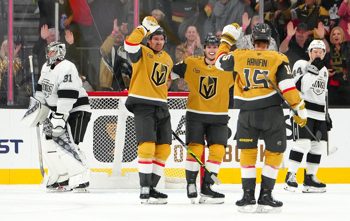 Vegas Golden Knights : Los Angeles Kings | Vegas Golden Knights je Kralje premagal s 6:1.  | Foto Reuters