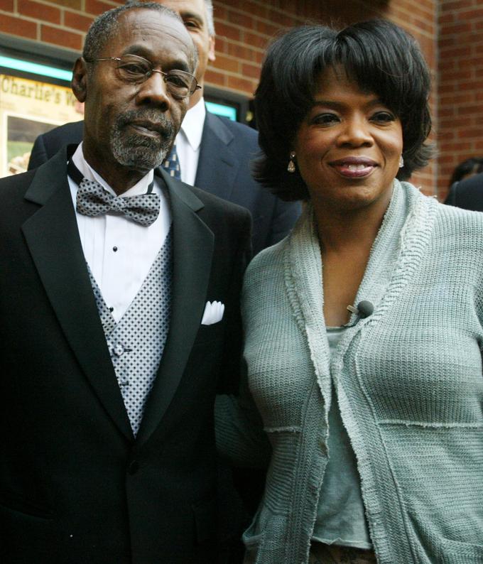 Oprah si le redko vzame čas za svojega očeta. | Foto: Getty Images