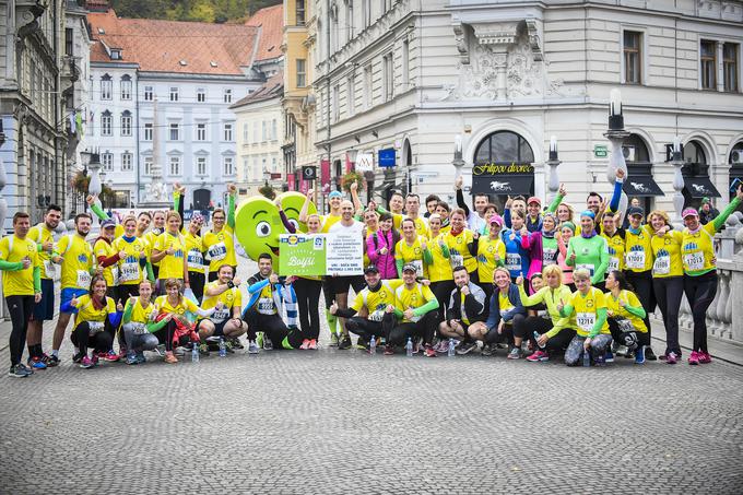 Dobrodelni Lidlovci in Lidlovke za Uri Soča na Ljubljanskem maratonu | Foto: 