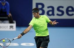Del Potro v finalu Basla dočakal Federerja