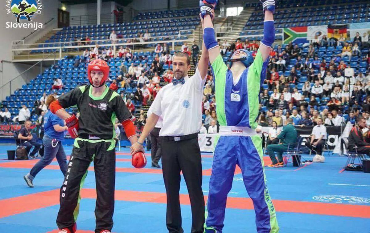 Zmaga Zajca nad McDerrmotom | Foto Kickboxing zveza Slovenije