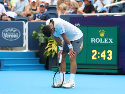 Prazni Đoković izpadel že v drugem krogu Cincinnatija