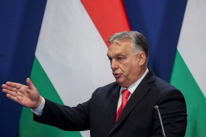 Viktor Orban | Madžarski premier Viktor Orban bo v sredo poslancem predstavil prednostne naloge madžarskega predsedovanja Svetu EU, ki se je sicer začelo 1. julija.  | Foto Reuters