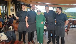 Mama Cristiana Ronalda obiskala znano slovensko restavracijo #foto