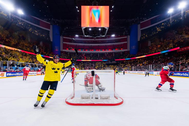 Švedi so izločili branilce naslova Čehe. | Foto: Guliverimage
