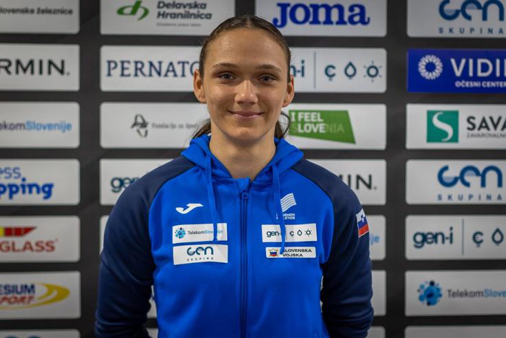 Nika Glojnarič je s 25 leti že prava veteranka v slovenski šprinterski zasedbi. | Foto: Peter Kastelic/AZS