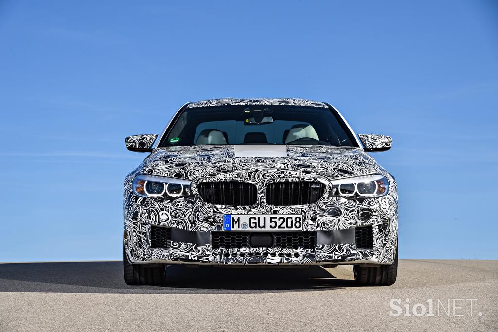 Novi BMW M5 - štirikolesni pogon xDrive