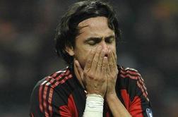 Nesrečni Inzaghi zaključil sezono in morda kariero