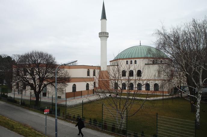 mošeja dunaj avstrija | Avstrijska konservativna vlada je junija lani ukazala zaprtje mošej, in sicer zaradi domnevnega širjenja salafističnih stališč. Izgnali so tudi več imamov, ker so prejemali finančna sredstva iz Turčije. | Foto Reuters