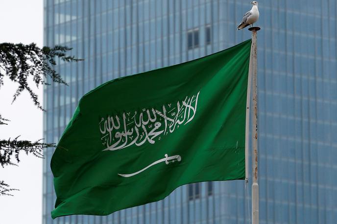 Savdska Arabija zastava | Savdska Arabija bo najverjetneje gostila SP 2034. | Foto Reuters