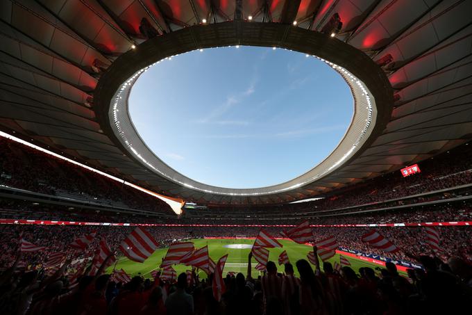 Štadion Wanda Metropolitano bo leta 2019 prizorišče finala lige prvakov. | Foto: Reuters