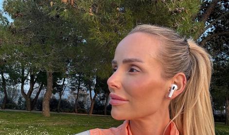 Tadeja Plestenjak se je oglasila prvič po poroki