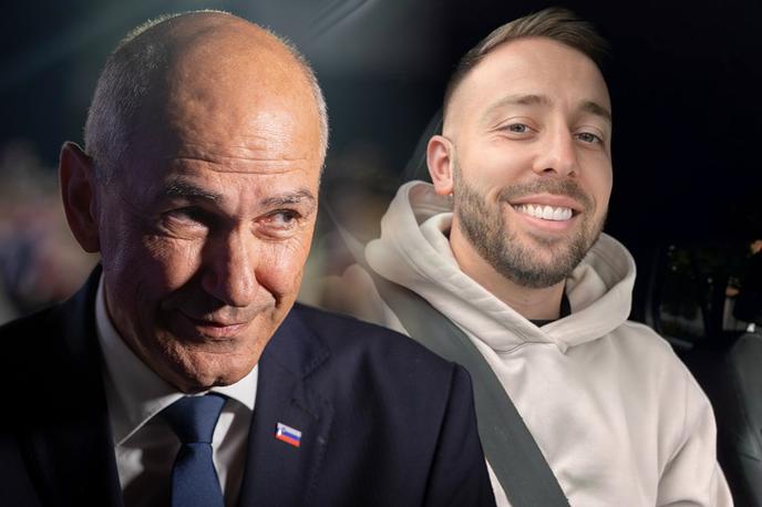 Janez Janša, Aleksander Repić | Foto Bojan Puhek, Posnetek zaslona: nepridiprav via Instagram