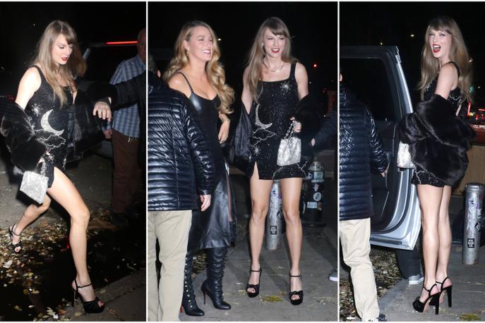 Taylor Swift | Taylor Swift ob prihodu na zabavo z eno svojih najboljših prijateljic, igralko Blake Lively | Foto Guliverimage