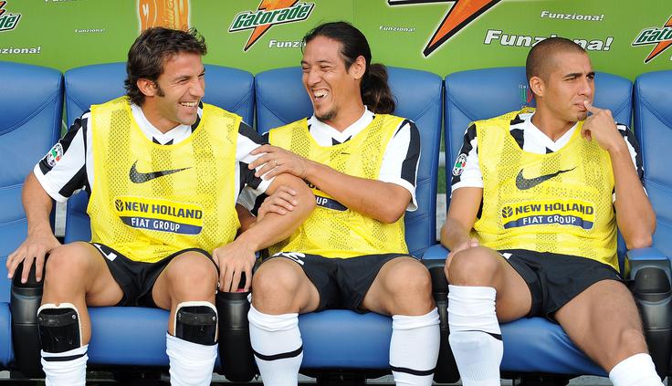 Za Juventus je vrsto let igral v družbi največjih svetovnih nogometnih zvezdnikov, tudi Alessandra del Piera in Davida Trezegueta. | Foto: Getty Images