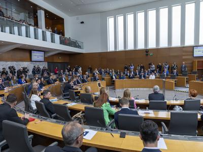 Poslanci na prvi izredni seji tudi o podpredsednikih DZ