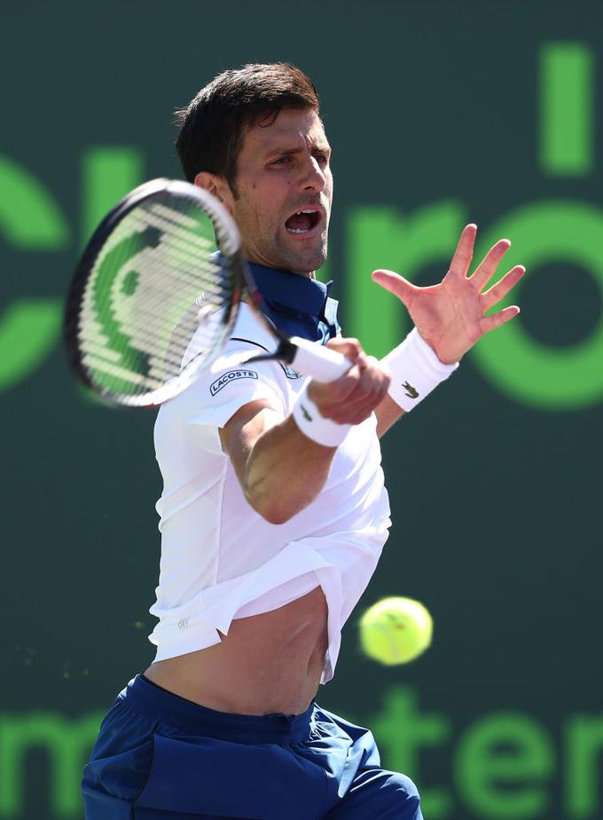 Novak Đoković je v letošnji sezoni zbral štiri zmage in tri poraze. | Foto: Guliverimage/Getty Images