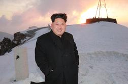 Kim Džong Un osvojil najvišjo severnokorejsko goro