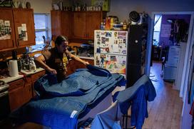 neurje, ZDA, zima, sneg, led, izredne razmere