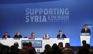 Konferenca v Londonu: za pomoč Sircem zbrali devet milijard evrov