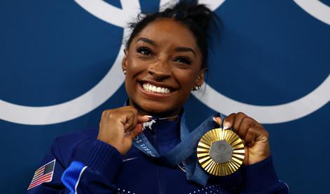 Simone Biles se je vrnila na olimpijski prestol