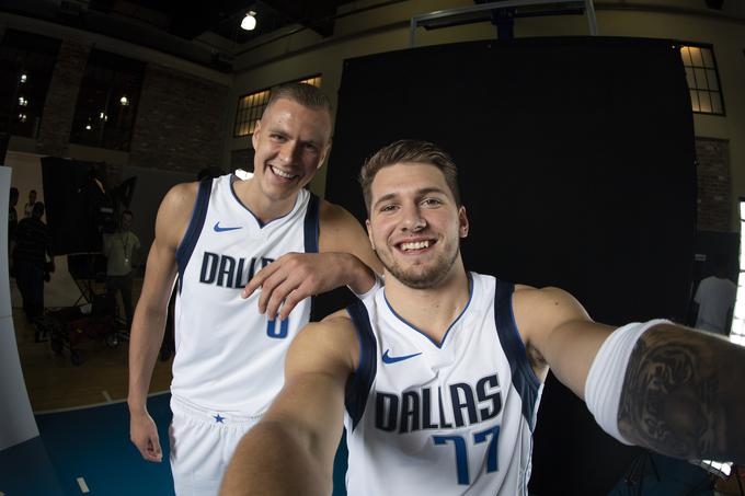 Udarni evropski dvojec Dallas Mavericks | Foto: Reuters