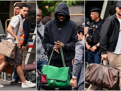 Chanel, Hermès in Vuitton: francoski nogometaši navdušili z luksuznimi torbicami