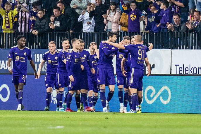 Brez milosti za nižjeligaše: 17 golov Celja, Maribora in Olimpije