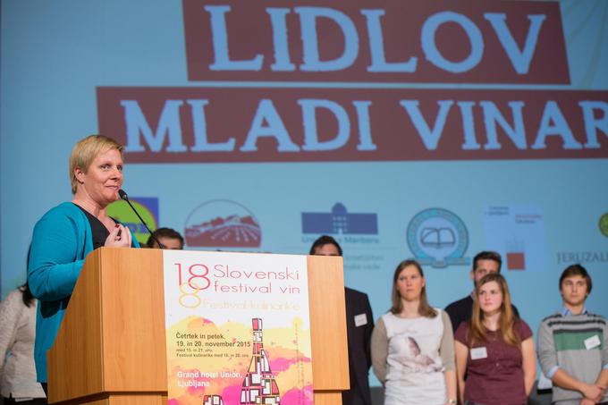 Natečaj Lidlov mladi vinar je potekal že četrto leto zapored. Na fotografiji: Tina Cipot, Lidl Slovenija. | Foto: 